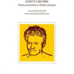 Scritti e ricordiStoria economica e diritto romano